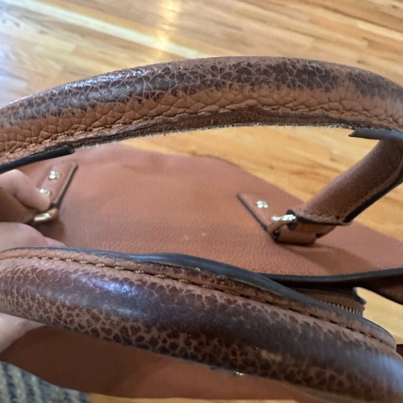 Kate Spade Tan Leather Satchel purse - Picture 16 of 16